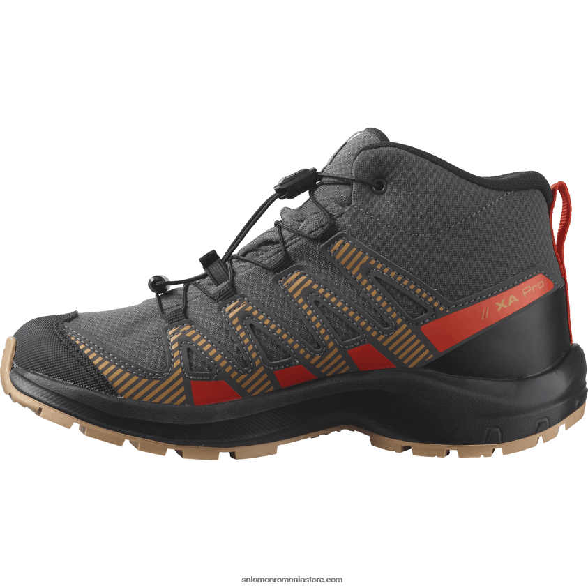 Salomon magnet/ghinda/rosie cherry junior - pantofi copii - xa pro v8 mid clima waterproof 6D8X2J1342
