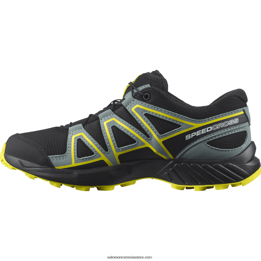 Salomon negru/lumina de seară junior - pantofi copii - speedcross 6D8X2J1351