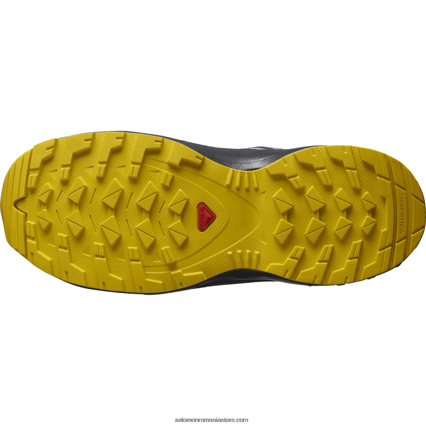 Salomon noapte de măsline/negru/sulf junior - pantofi copii - xa pro v8 clima waterproof 6D8X2J1362