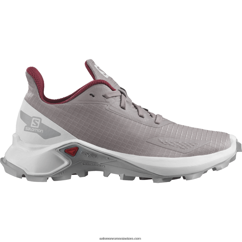 Salomon prepelita/alb/albastru sidefat junior - pantofi pentru copii - alphacross blast 6D8X2J1350
