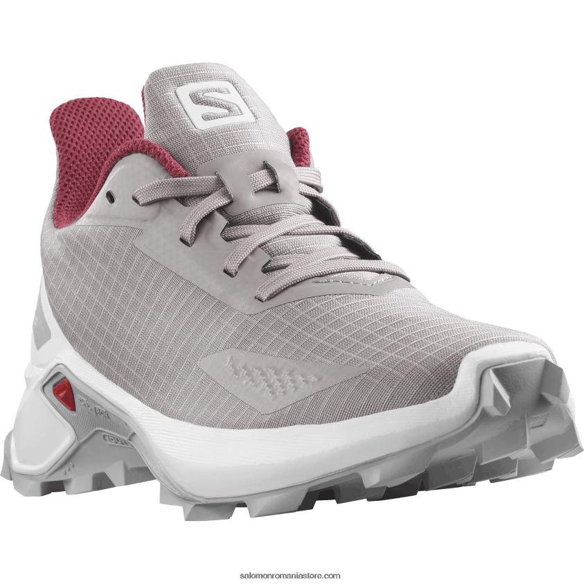 Salomon prepelita/alb/albastru sidefat junior - pantofi pentru copii - alphacross blast 6D8X2J1350