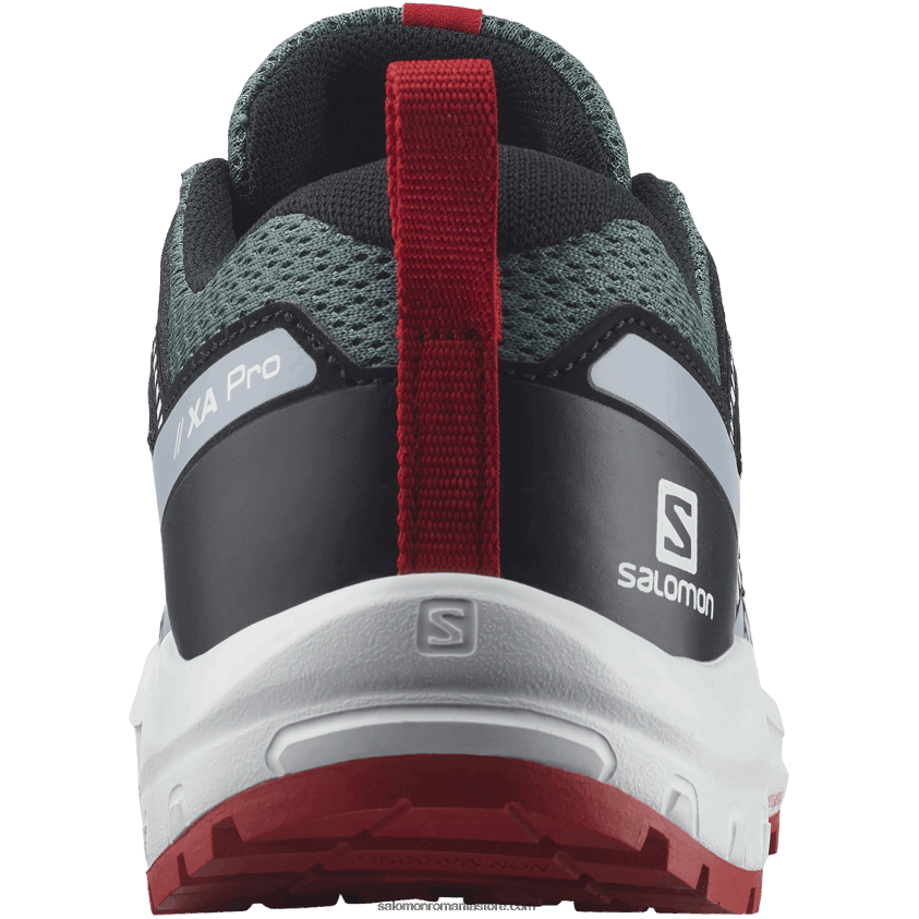 Salomon vreme furtunoasă/zen albastru/goji berry junior - pantofi copii - xa pro v8 6D8X2J1357
