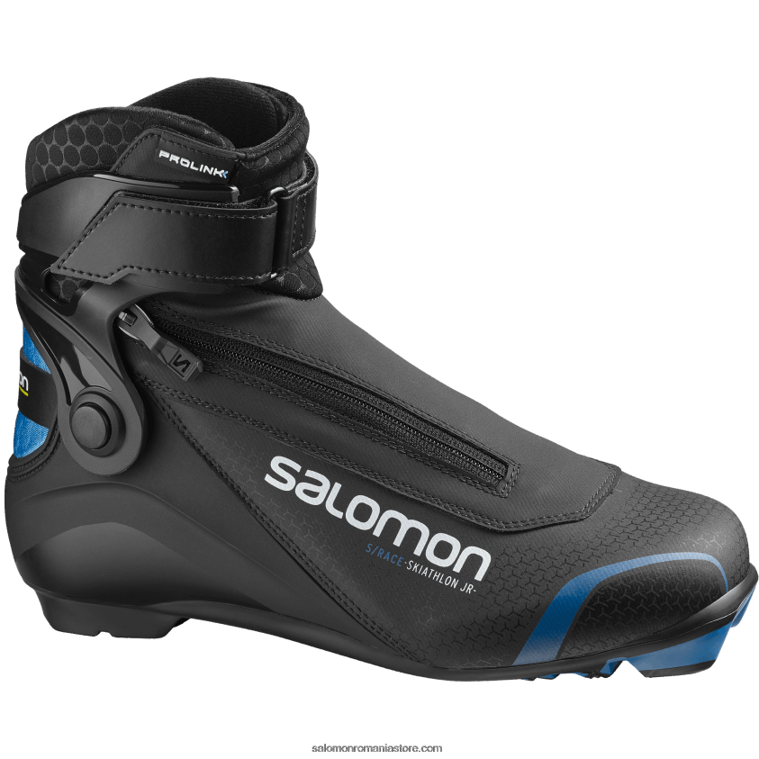 Salomon negru/albastru proces junior - ghete clasice nordice patinaj copii - s/race skiatlon junior prolink 6D8X2J1412
