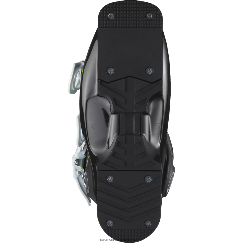Salomon alb negru juniori - ghete all-mountain copii - echipa t3 6D8X2J1378