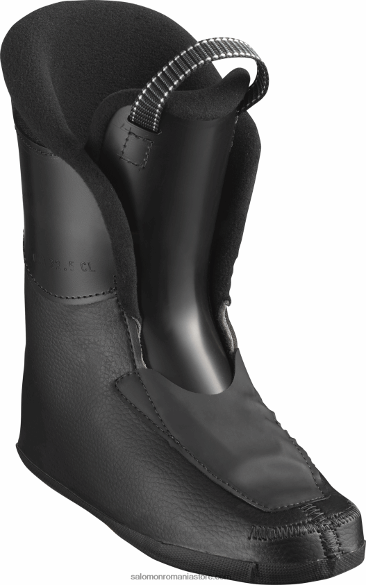 Salomon negru/verde acid junior - ghete copii pe pista - s/max 60 rt 6D8X2J1375