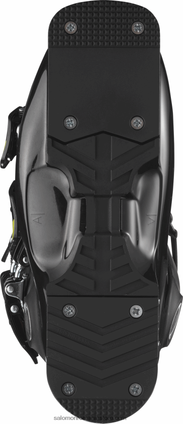Salomon negru/verde acid junior - ghete copii pe pista - s/max 60 rt 6D8X2J1375