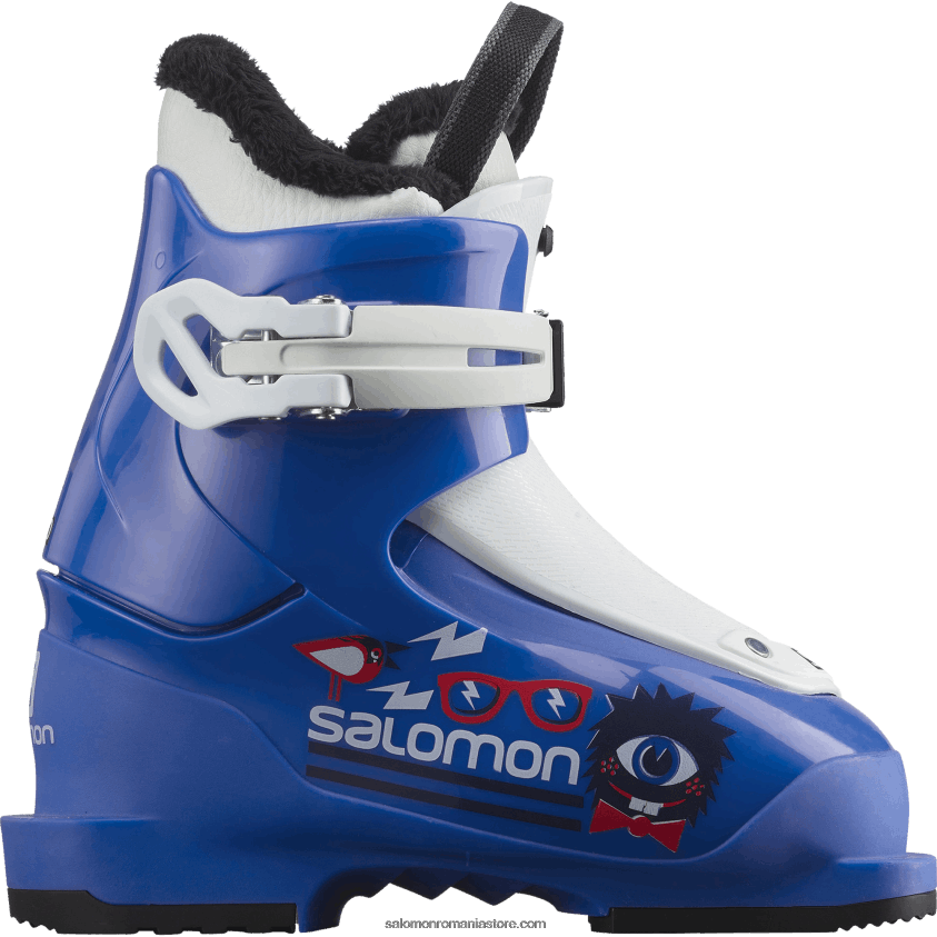 Salomon rasa albastru/alb junior - ghete all-mountain copii - t1 6D8X2J1425