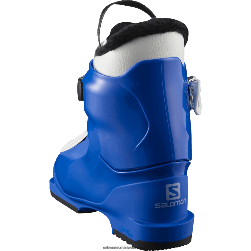 Salomon rasa albastru/alb junior - ghete all-mountain copii - t1 6D8X2J1425