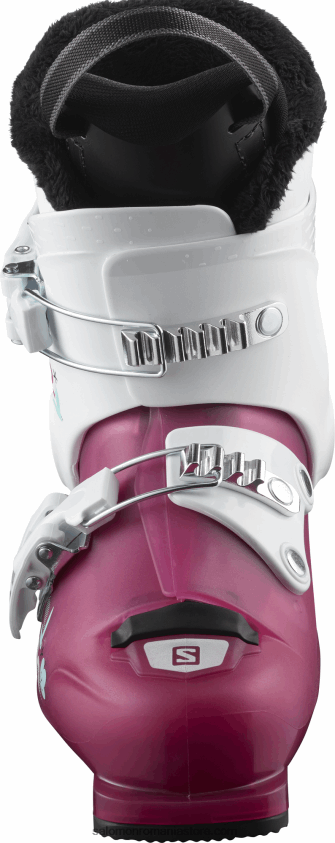 Salomon trandafir violet translucid/alb junior - ghete de teren pentru copii - t2 rt girly 6D8X2J1380