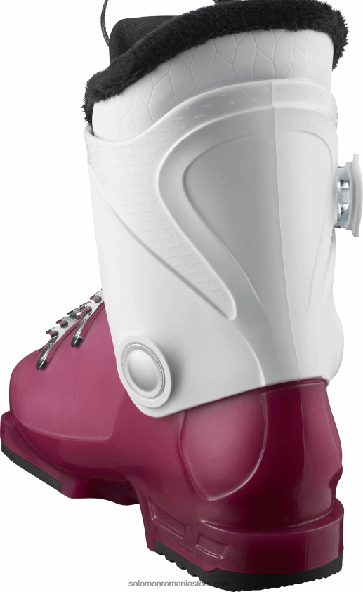 Salomon trandafir violet translucid/alb junior - ghete de teren pentru copii - t3 rt girly 6D8X2J1424