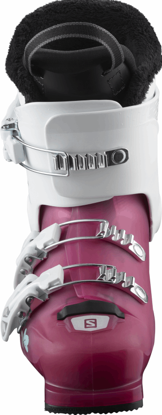 Salomon trandafir violet translucid/alb junior - ghete de teren pentru copii - t3 rt girly 6D8X2J1424