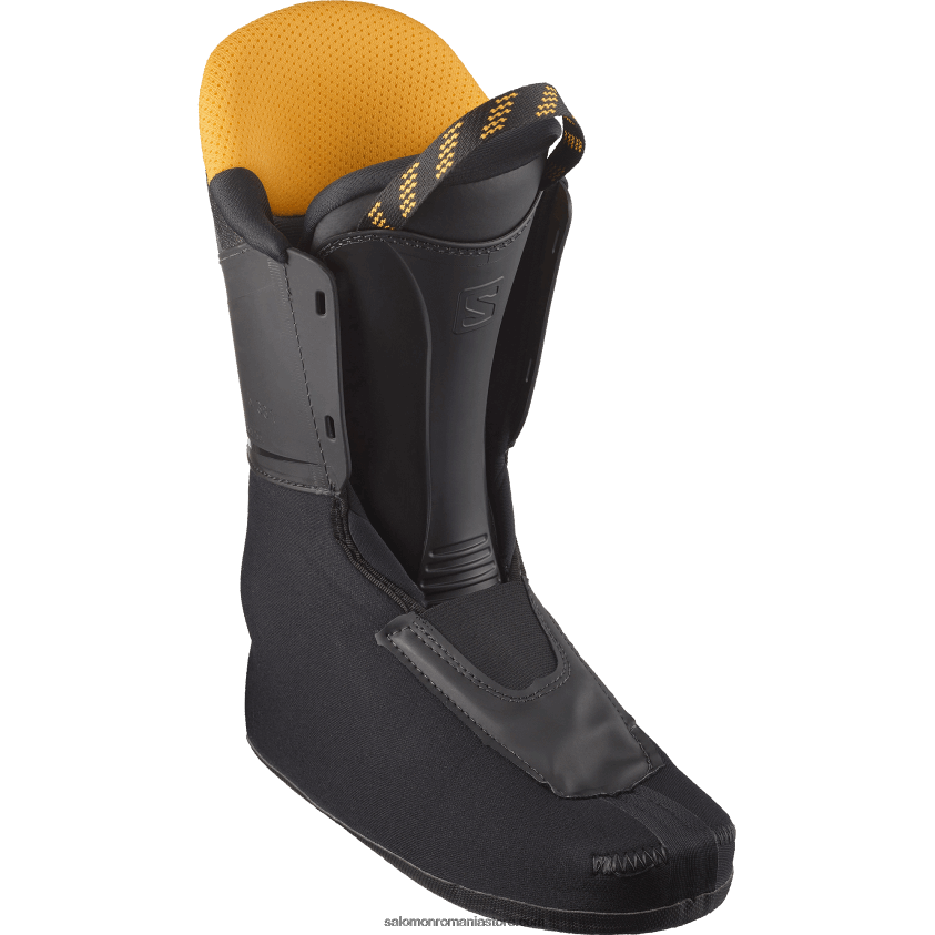 Salomon zi ploioasă/neagră/energie solară junior - ghete all-mountain copii - shift pro 80t la 6D8X2J1372