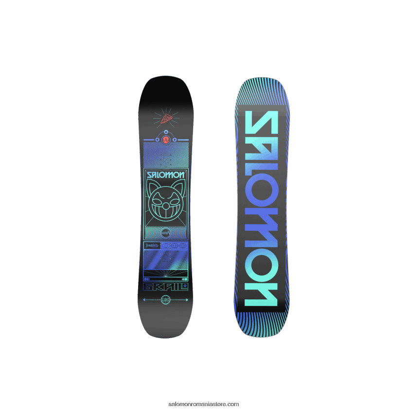 Salomon l41219000 junior - snowboard copii - graal 6D8X2J1398
