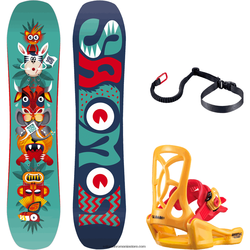 Salomon l41219400 junior - snowboard copii - pachet echipa 6D8X2J1429