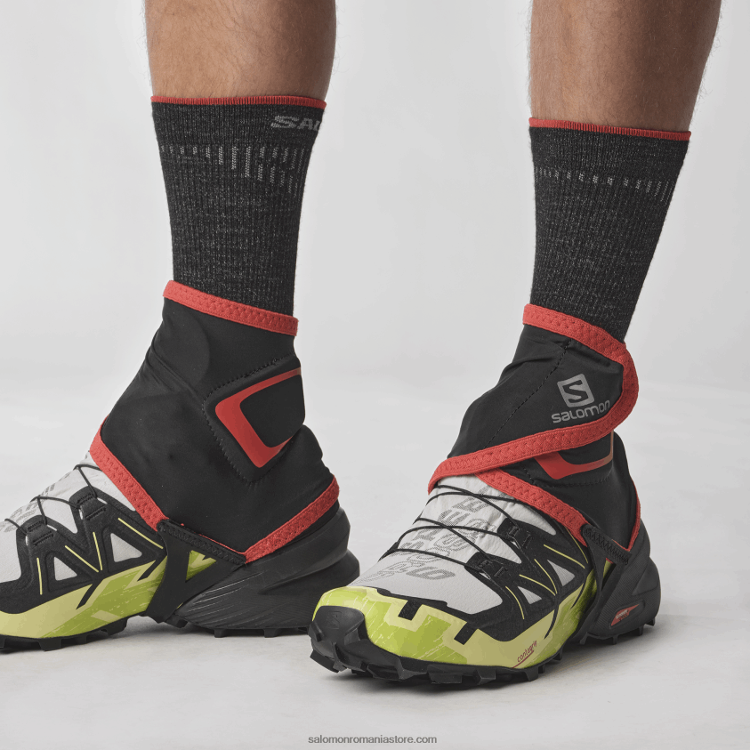 Salomon negru accesorii dama - ghete trail inalte 6D8X2J792