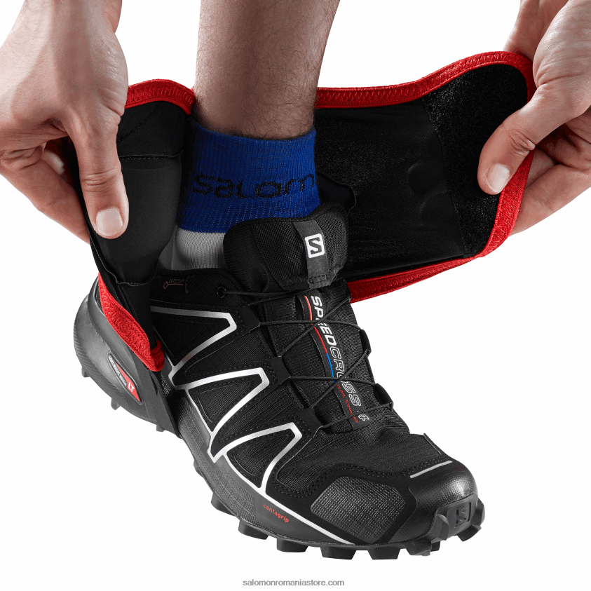 Salomon negru accesorii dama - ghete trail inalte 6D8X2J792