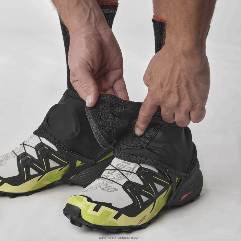 Salomon negru accesorii dama - ghete trail joase 6D8X2J793