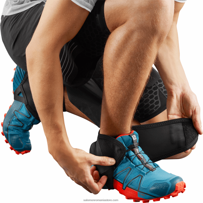 Salomon negru accesorii dama - ghete trail joase 6D8X2J793