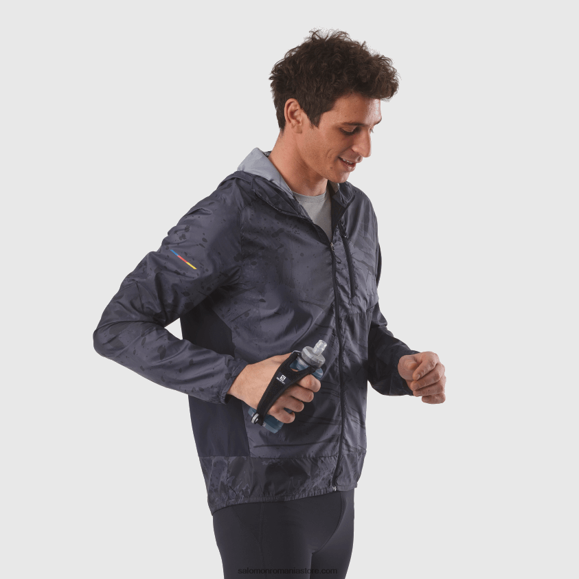 Salomon negru/gri ardezie portabil pentru femei cu balon inclus - activ 6D8X2J984