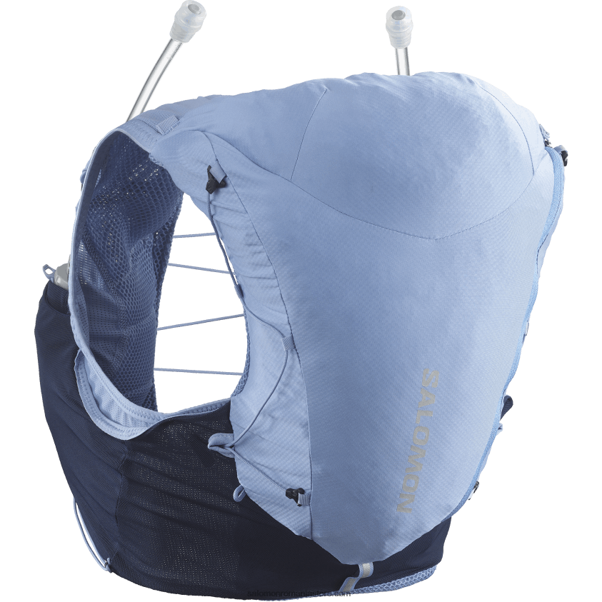Salomon conac englezesc/iris negru vestă de alergare pentru femei cu baloane incluse - piele adv 12 6D8X2J966