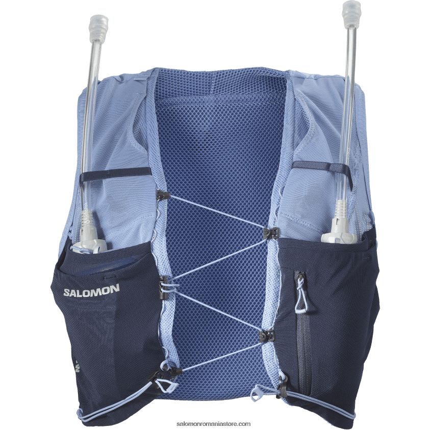 Salomon conac englezesc/iris negru vestă de alergare pentru femei cu baloane incluse - piele adv 5 6D8X2J971