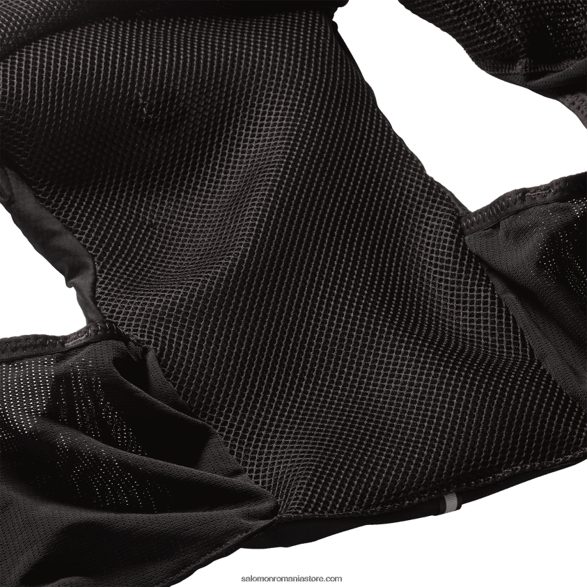 Salomon negru/abanos vestă de alergare pentru femei cu baloane incluse - piele adv 5 6D8X2J972