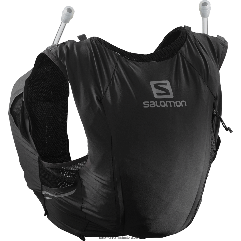 Salomon negru/abanos vestă de alergare pentru femei cu baloane incluse - sense pro 10 6D8X2J979