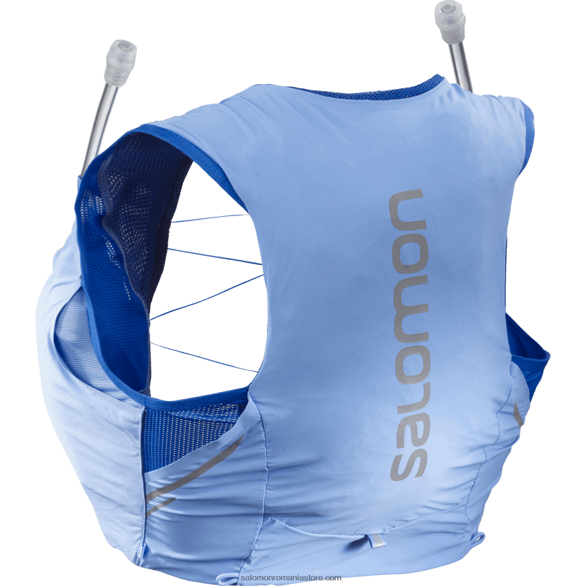 Salomon provence/abanos/albastru nautic vestă de alergare pentru femei cu baloane incluse - sense pro 5 6D8X2J975