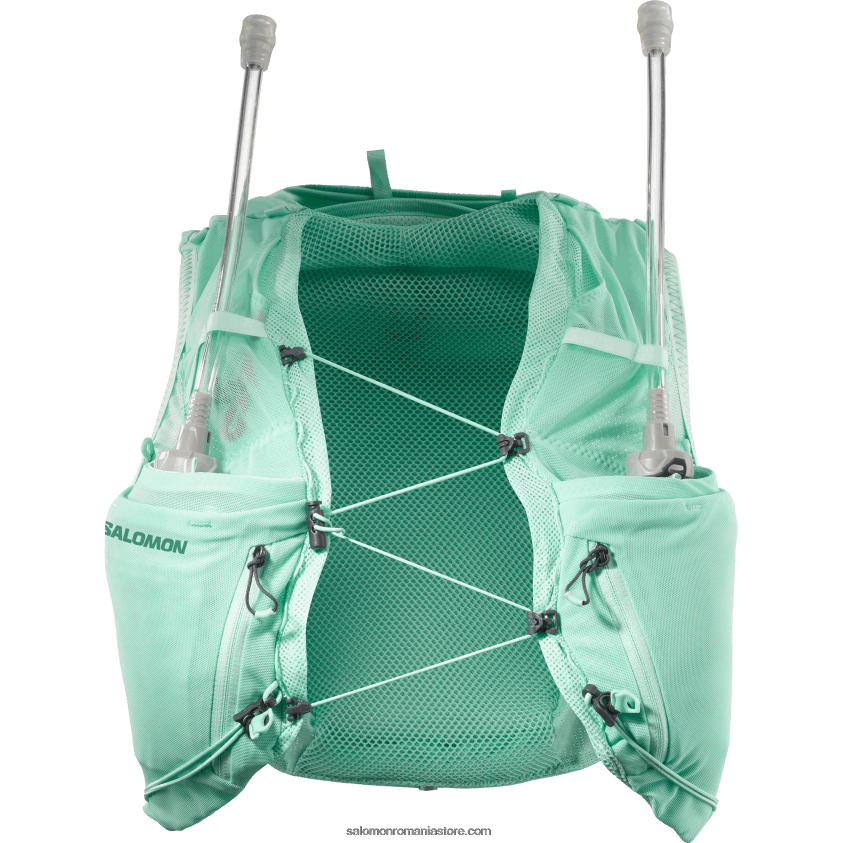 Salomon sticla de plaja/abanos/albastru piscina vestă de alergare pentru femei cu baloane incluse - piele adv 5 6D8X2J970
