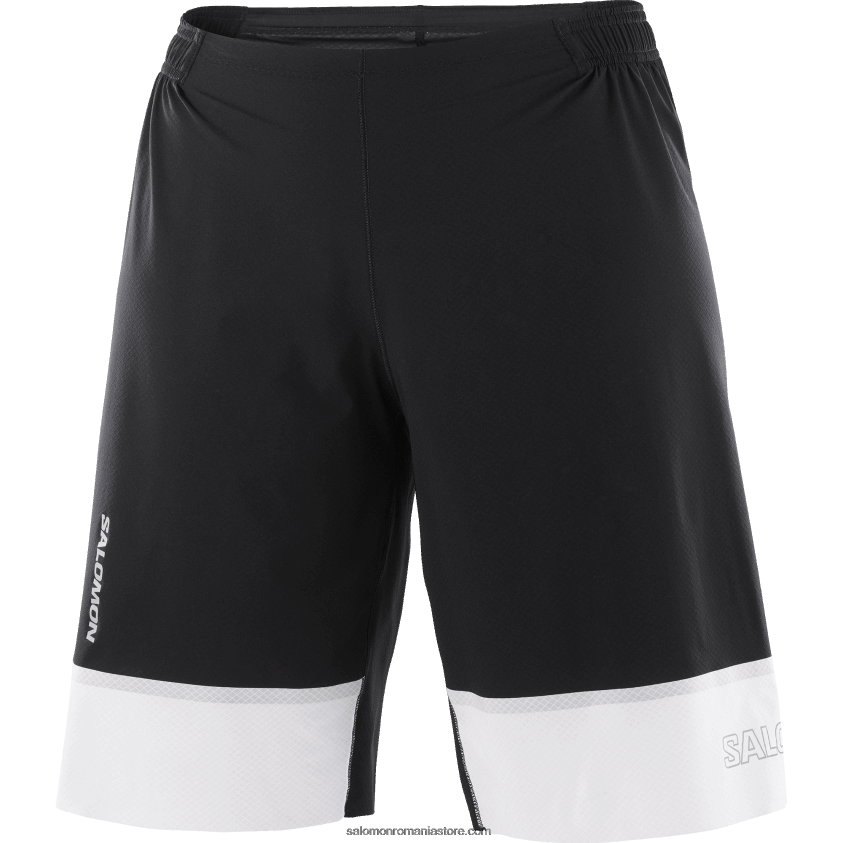 Salomon alb/negru profund pantaloni scurți de damă - shortney 6D8X2J1188
