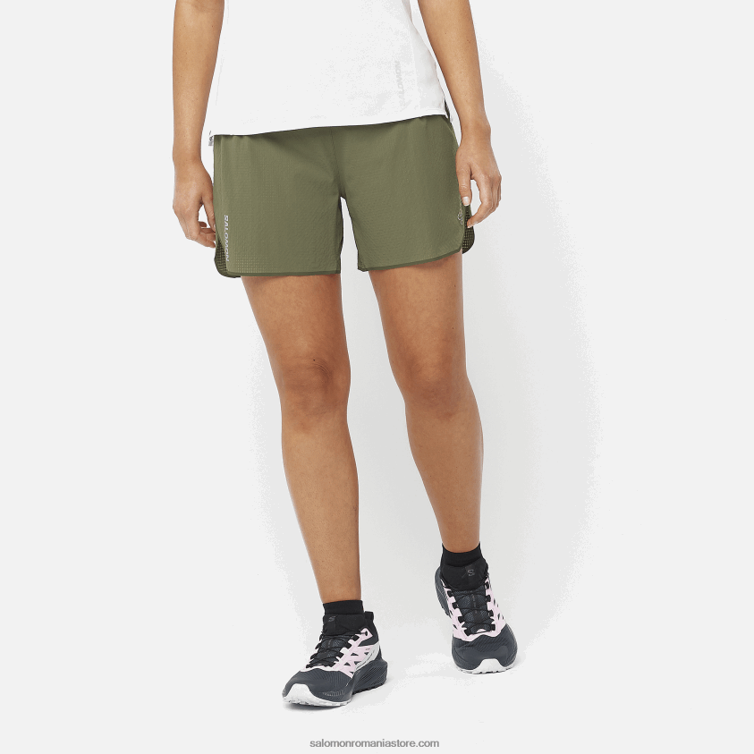 Salomon frunza de strugure pantaloni scurți de damă - sense aero 5 6D8X2J960