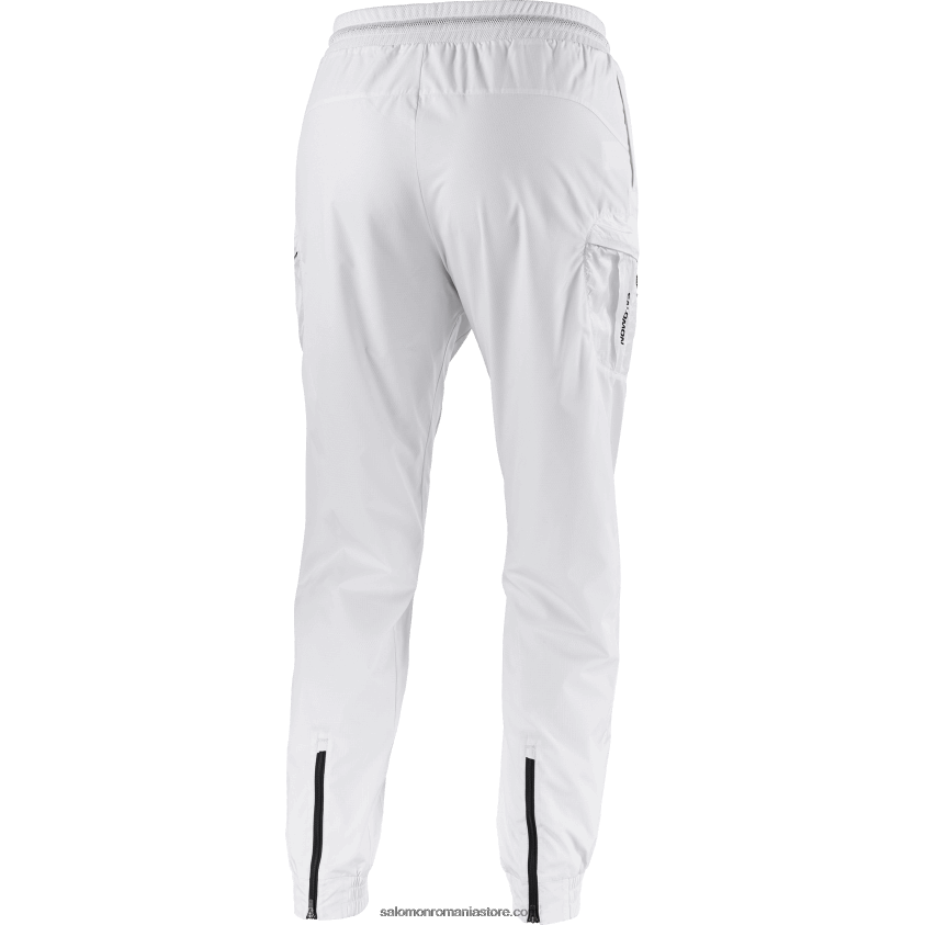 Salomon alb pantaloni dama - echipat 6D8X2J943