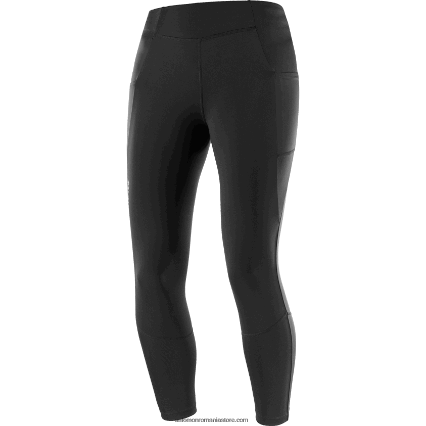 Salomon negru adânc colanti 5/6 dama - cross run 25 6D8X2J1159