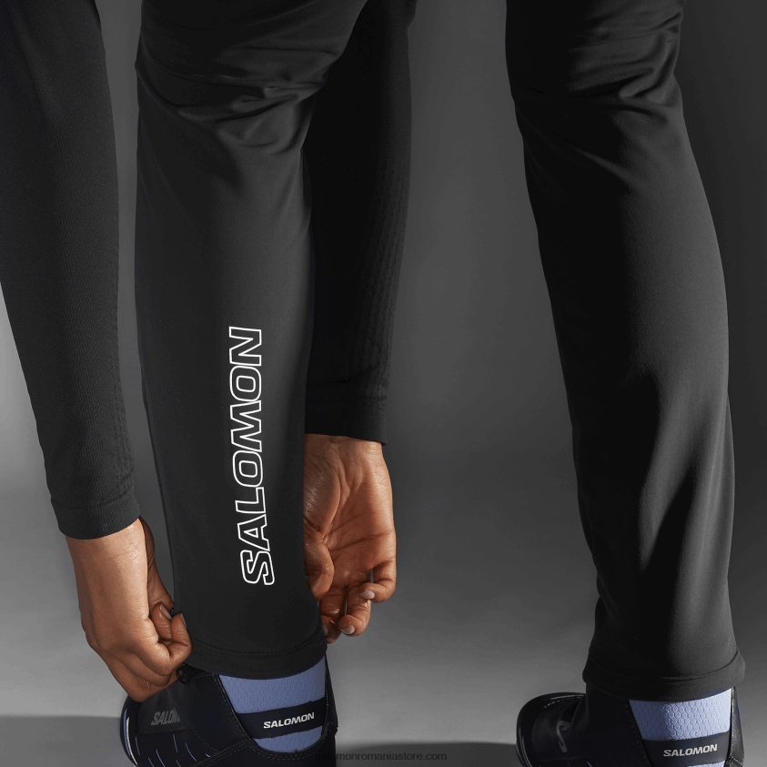 Salomon negru adânc colanti dama - gore tex infinium windstopper 6D8X2J1164