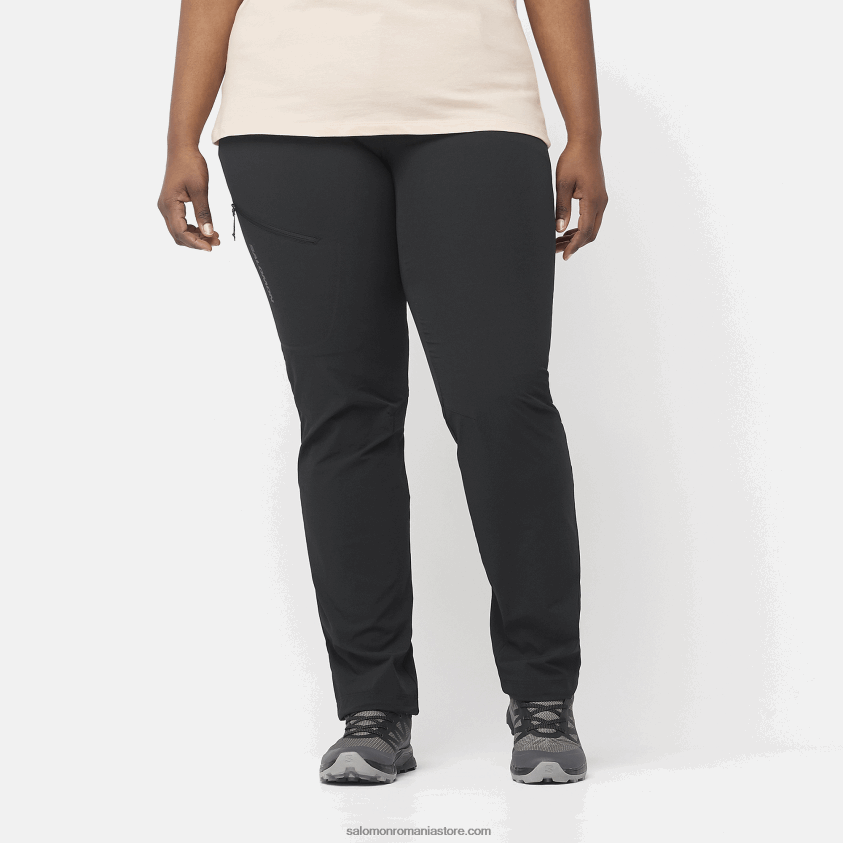 Salomon negru adânc pantaloni de dama - wayfarer 6D8X2J949