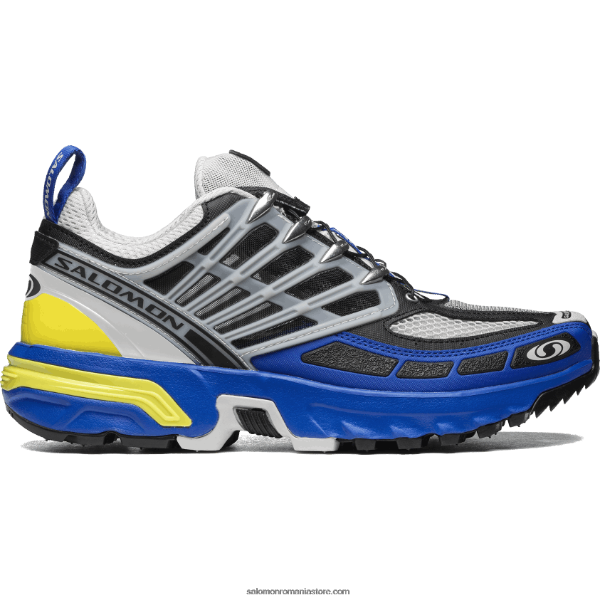 Salomon albastru lapis/negru/buttercup pantofi sport dama - acs pro 6D8X2J760