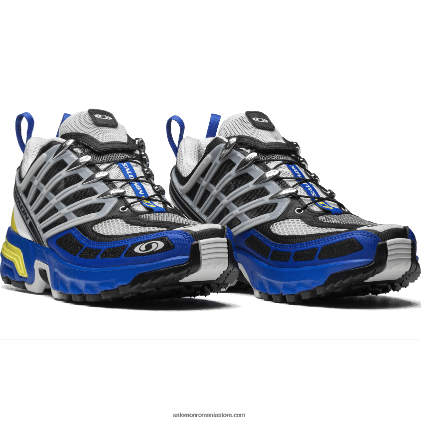 Salomon albastru lapis/negru/buttercup pantofi sport dama - acs pro 6D8X2J760