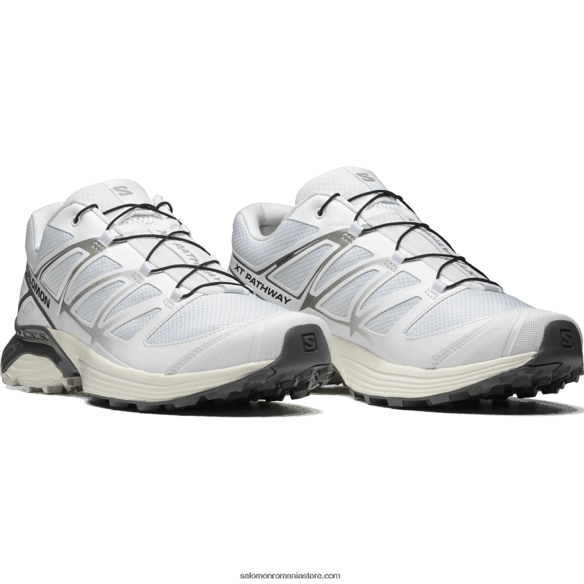 Salomon gheață albă/vanilie/pewter pantofi sport dama - xt-pathway 6D8X2J766