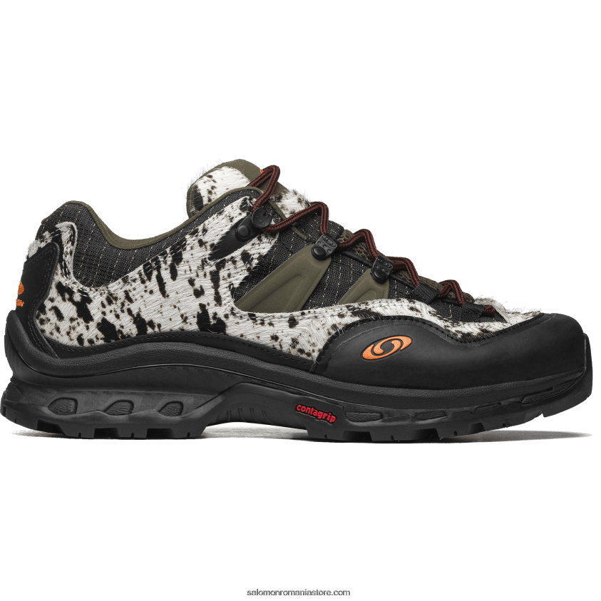 Salomon negru/noapte măsliniu/portocaliu vibrant pantofi sport de damă - xt-quest 2 texas the broken arm 6D8X2J781