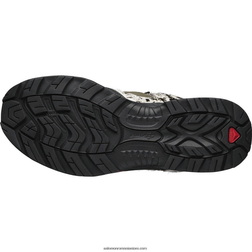 Salomon negru/noapte măsliniu/portocaliu vibrant pantofi sport de damă - xt-quest 2 texas the broken arm 6D8X2J781