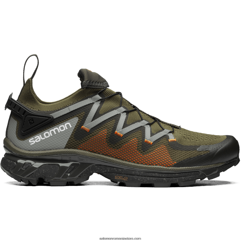 Salomon noapte de măsline/turbă/portocal vibrant pantofi sport dama - xt-rush 6D8X2J776