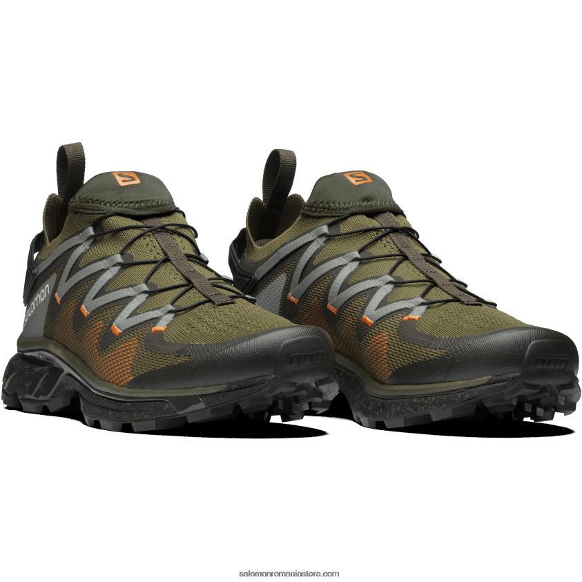 Salomon noapte de măsline/turbă/portocal vibrant pantofi sport dama - xt-rush 6D8X2J776