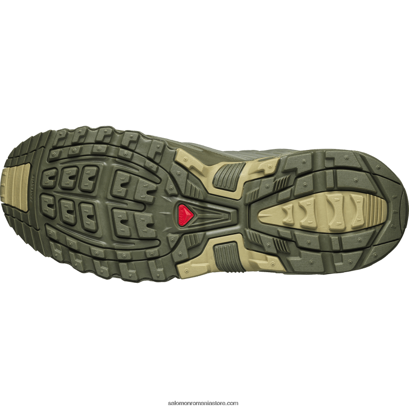 Salomon verde gri/verde lichen profund/noapte măsliniu pantofi sport dama - acs pro 6D8X2J759