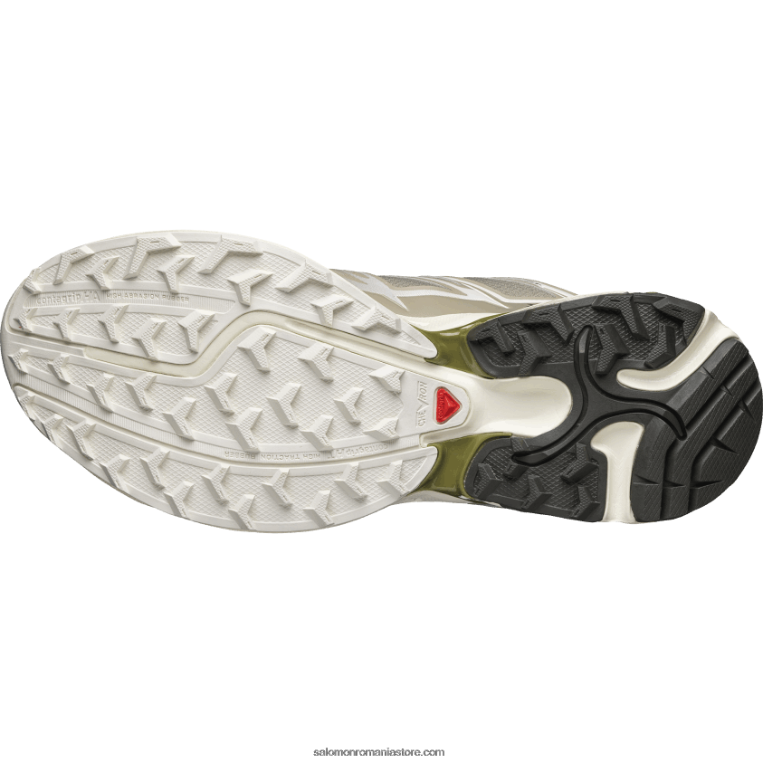 Salomon vintage kaki/vanilie gheață/mayfly pantofi sport dama - xt-pathway 6D8X2J765