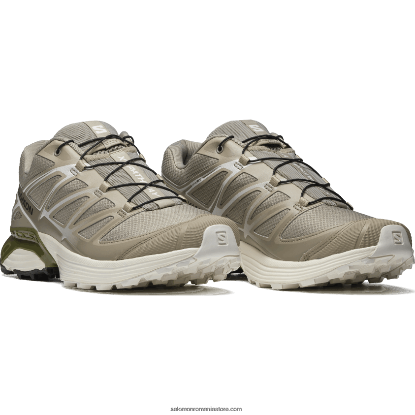 Salomon vintage kaki/vanilie gheață/mayfly pantofi sport dama - xt-pathway 6D8X2J765