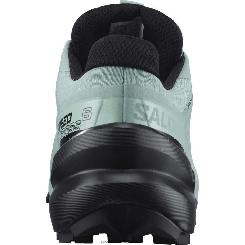 Salomon acvifer/negru/yucca pantofi de trail de damă - speedcross 6 gore-tex 6D8X2J1517