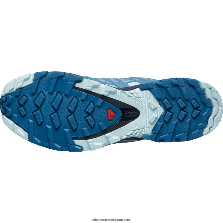 Salomon albastru Ashley/abanos/albastru opal pantofi de alergare pentru femei - xa pro 3d v8 6D8X2J1535