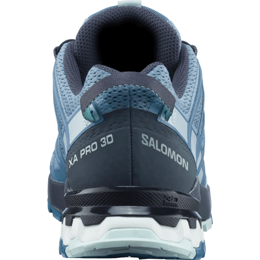 Salomon albastru Ashley/abanos/albastru opal pantofi de alergare pentru femei - xa pro 3d v8 6D8X2J1535
