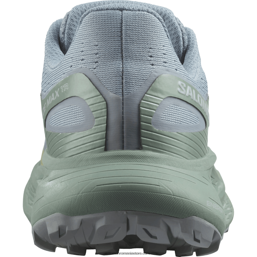 Salomon albastru piatra/verde granit/albastru sidefat pantofi de trail de damă - glide max tr 6D8X2J1501