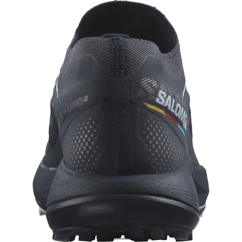 Salomon carbon/înflorire de orhidee/gheață arctică pantofi de alergare trail damă - pulsar trail pro 2 6D8X2J1493